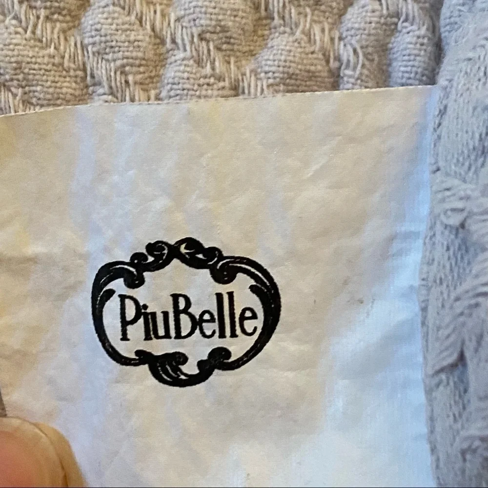 PiuBelle Coverlet Bedspread Blanket Waffle Texture